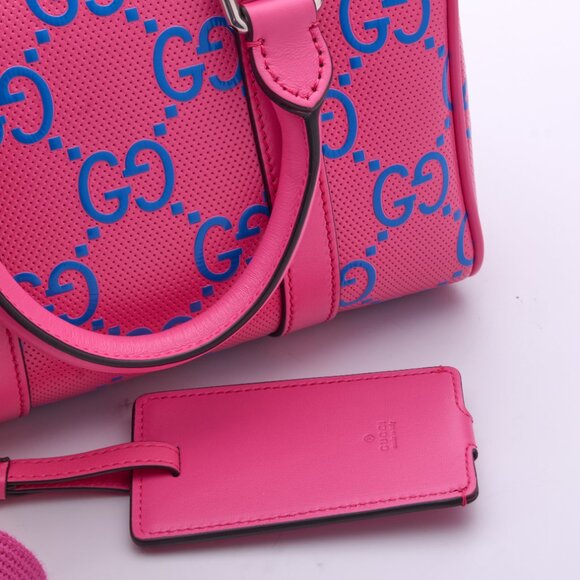 Gucci Jumbo GG Leather 2 Way Handbag Pink 725292 - Picture 4 of 15